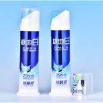 TPE 100Ml Global Custom Color Airless Toothpaste Pump Tube Bottle For Toothpaste