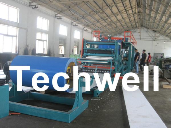 Quality 32 KW AC380 / 50 - 60HZ Insulated Roof Wall EPS Sandwich Panels Machine TW-EPS1250 for sale