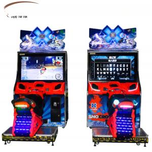 Buy cheap Snowmobile Arcade Game Arcade Motorcycle Simulator Machine With 42LCD Hd Display product