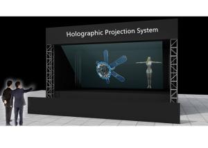 Buy cheap Reflection Foil 3D Holographic Projection System , projecting holograms with ROHS product