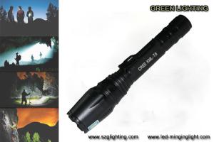 China 10W Rechargeable Led Flashlight For Hunting / Hiking / Camping / Fishing on sale