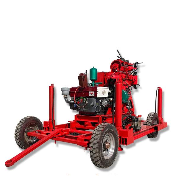 Wheeled Portable Drilling Rig For Highway And Railway Geological Exploration