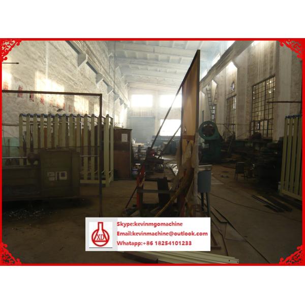 Straw Color Wave Tiles Making Machine , Reverse In Phase Running Tech Roof Tiles Machine