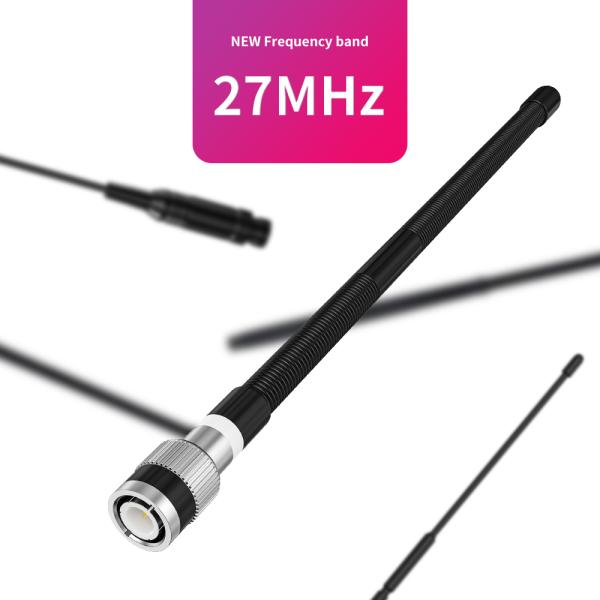 VSWR 1.5 1 High Gain 144-170MHz Whip Mobile Tactical Antenna with BNC Male Connector