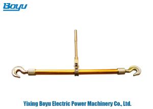 Aluminum Alloy Turnbuckle Transmission Line Stringing Tools With Double Hook