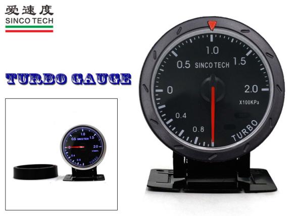 Quality Colorful Turbo Boost Gauge Circle Type Universal Turbo Sensor For Cars for sale