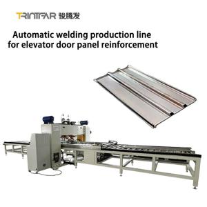 Automatic Welding Production Line For Elevator Door Panel Reinforcement
