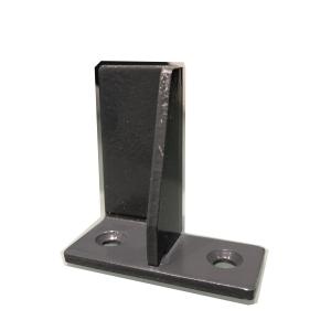 Black Powder Coating Furniture Fittings Hardware Stamping Parts OEM Brackets