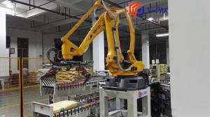 Buy cheap Sacks Robotic Palletizing System , High Precision Bag Palletizer Machine product