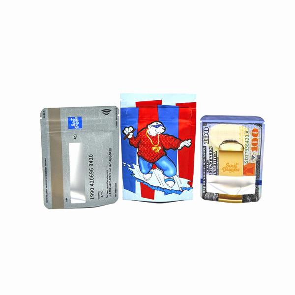 Quality Resealable Hermetic Snack Doypack Pack Custom Printed Food Plastic Bags for sale
