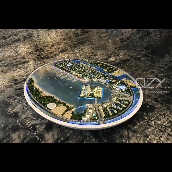 Block Architect Model Makers Country Garden 1/150 Aluminium Acrylic