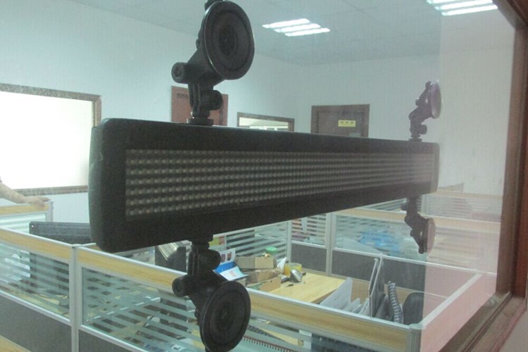 Scrolling running message electronic led display