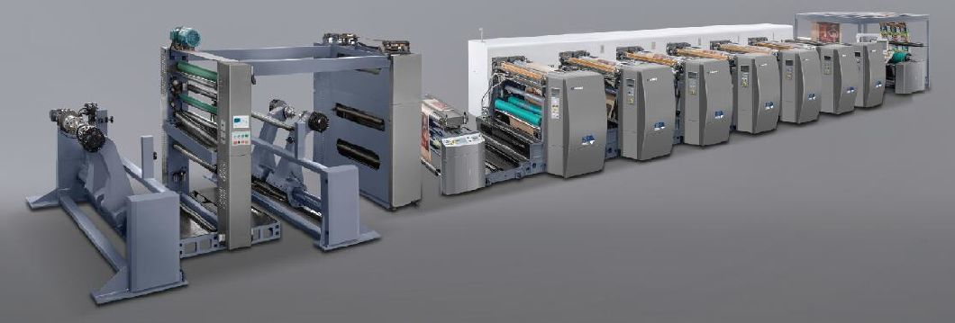 Automatic High Speed 160-220m/Min Flexograpic / Flexo Printing Machine