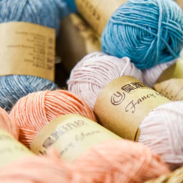 1/2.6NM Cotton Acrylic Blend Yarn For Baby Accessories And Clothing Skin-Friendly