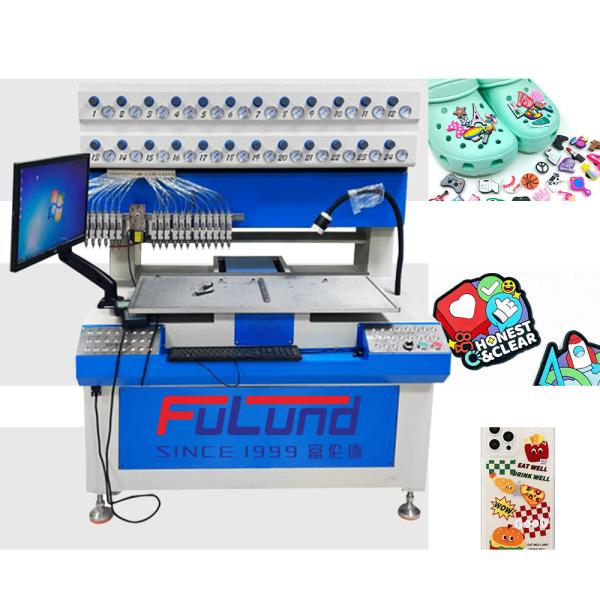 Quality Sandal Making Micro Injection Pvc Label Automatic Dispensing Machine With Good Service for sale