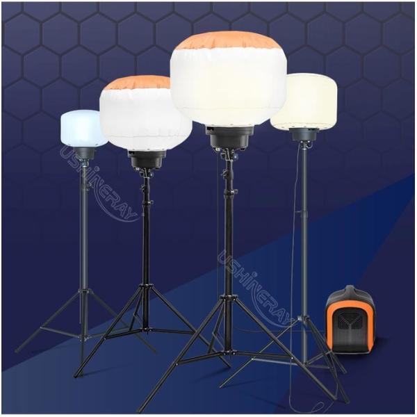 28000Lumen Portable Light Tower 200 Watt Led Balloon Light For Camping