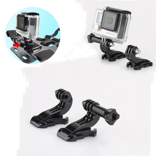 9 In 1 Go Pro Storage Bag Chest Strap Bicycle Bracket Kit Monopod For GoPro SJCAM SJ4000 SJ5000 Xiaomi Yi 4K
