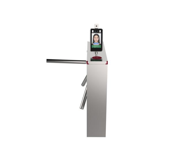 Quality ISO Automatic Vertical Tripod Turnstile Facial Recognition 100W 7 Pairs for sale