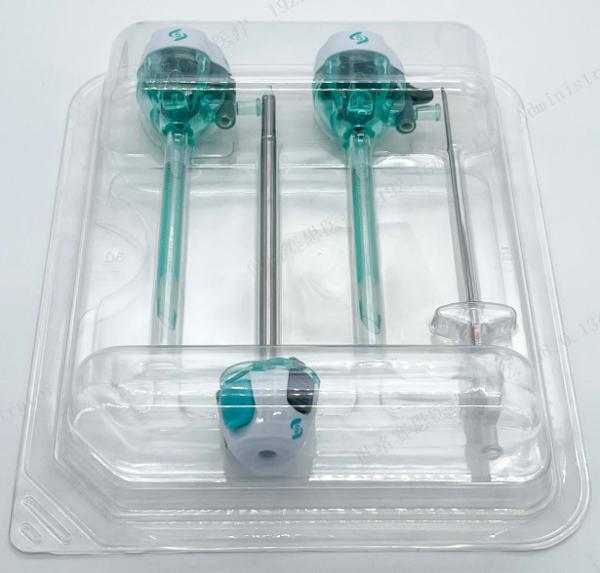 Quality Laparoscopic Trocar Kit with Veress Pouch Disposable Optical Trocar Kit 5mm Diameter for sale