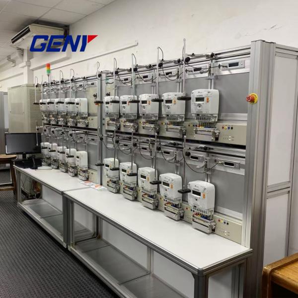 Quality High Precision Three Phase Electric Energy Meter Testing System for sale