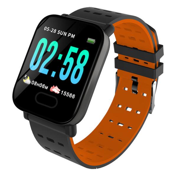 Quality HD Big Square Android Smartwatch , BK3266 Ip67 Waterproof Smart Watch for sale