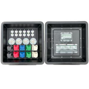 Buy cheap Syntax MD1 Three Phase 400A HDPE Portable Distribution Box IP67 With UL Listed Nema Sockets 430x380x460mm product