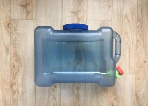 China Outdoor Drinking Water Storage Containers Camping Water Storage Bucket Clear on sale