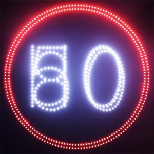 China EN12966 SMD LED VMS Speed Limit Signs For Highway Road Safety on sale