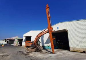 Buy cheap Clamshell Bucket 2 Cbm Excavator Telescopic Arm for SY335 30-50T Performance product
