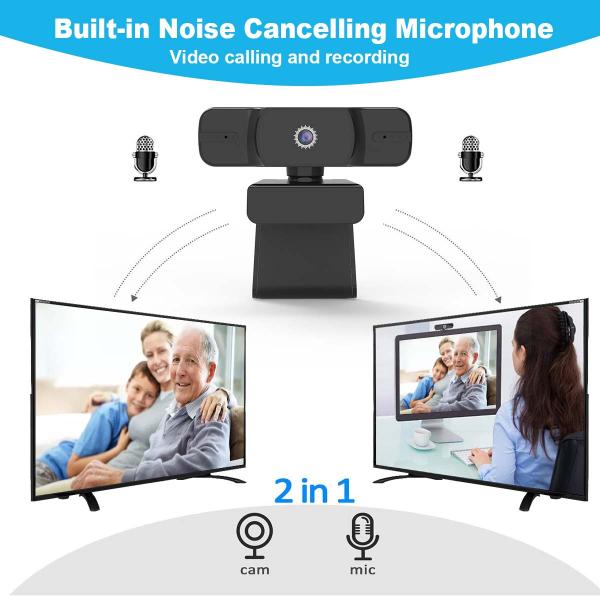1920x1080 Free Driver Computer USB Webcam For On Line Teaching