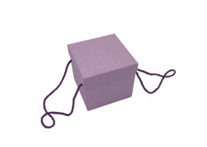 Elegant Paper Gift Packaging Box Exquisite Cotton Handle Recyclable Feature