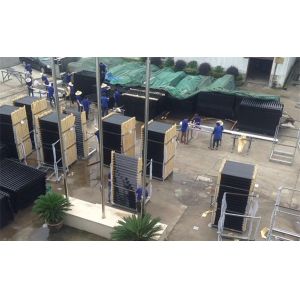 Customized Retractable Pool Safety Fence / Temporary Mesh Pool Fencing