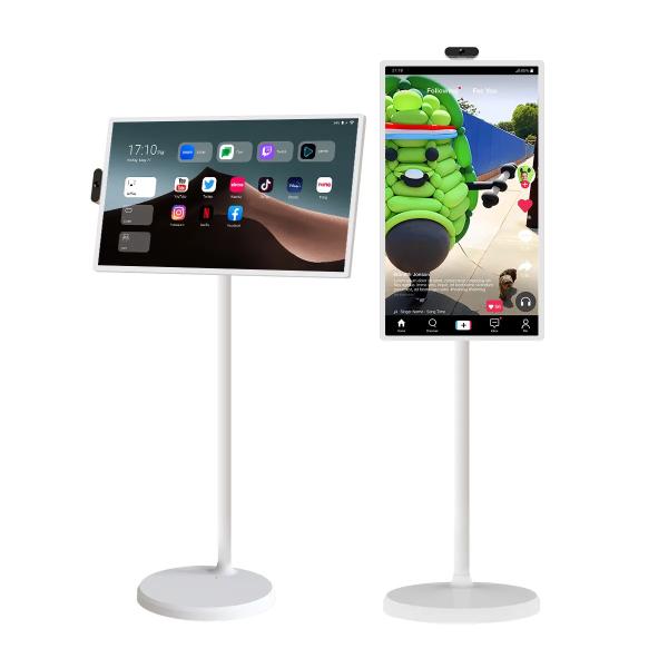 Quality Movable Smart TV Rotate Screen 24 Inch 32 Inch  IPS Android 12 Incell Lcd Display for sale
