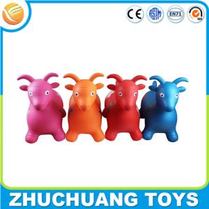 China 2015 chinese year plastic inflatable bouncing horse sheep toys on sale
