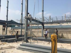 Professional Design Seven Flooes Steel Structure Frame For Building Sale