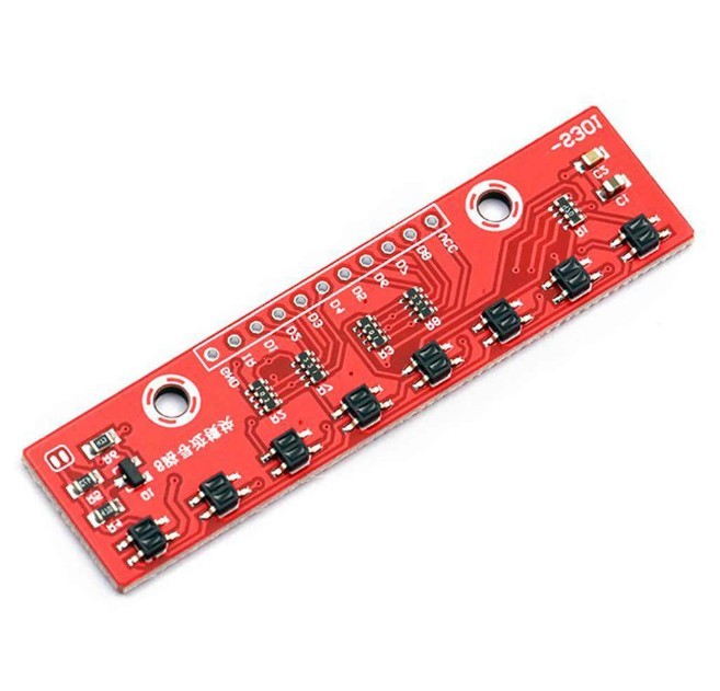 8 Channel Line Detection Arduino Sensor Module IR Photoelectric Sensor