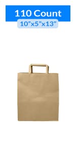 Kraft Paper Bag 10 x 5 x 13