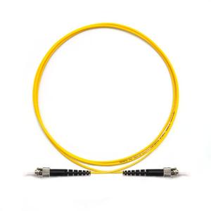 Access Network Simplex Fiber Optic Patch Cord Jumper Lead ST To ST Singlemode
