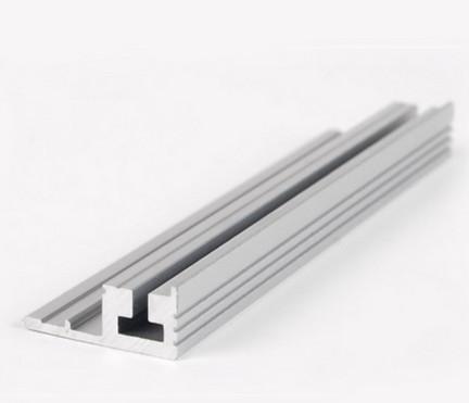 Matt Anodized Aluminium Extrusions Profiles , LED Strip Profile Aluminium