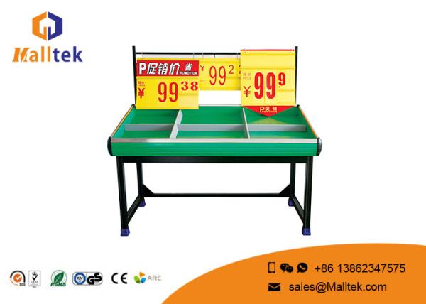 Quality Supermarket Fruit And Veg Display Stands Rust Proof Convenient Easy To Install for sale