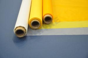Buy cheap Highly Controlled Precision Polyester Screen Printing Mesh White Color SGS Approved product