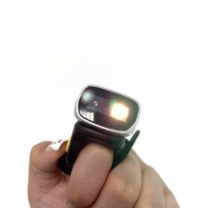 China Android IOS 2D Barcode Scanner 32 Bit Finger Barcode Reader on sale