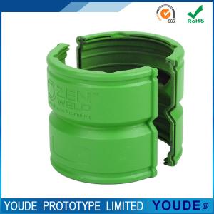 Buy cheap Quick Turn Prototyping Service CNC Machining Plastic Part Green Color product