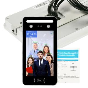 Buy cheap WDR Cloud NPU 1.2T Facial Recognition Access Control System Time Attendance Machine product