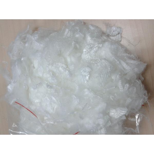 Custom Siliconized Polyester Fibre , Polyester Fiberfill For Padding Or Non Woven