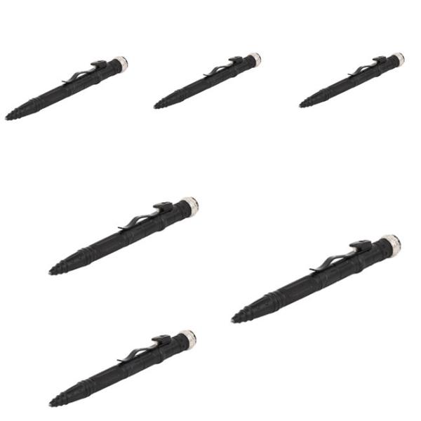 EDC Titanium Tactical Pen With Light CNC Assembly