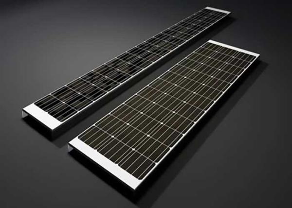 Quality 18V 170W High Efficiency Solar Panels  U - Type Monocrystalline Silicon Solar Module for sale