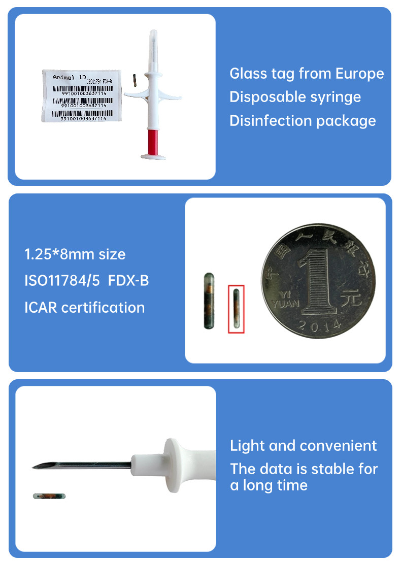 ISO Transponder Microchip High-Performance and Durable Product for Your Business For Fish
