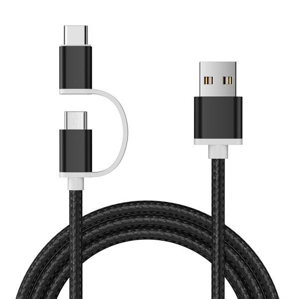 Quality 5V 2A 2 In 1 USB Data Transfer Cables for sale