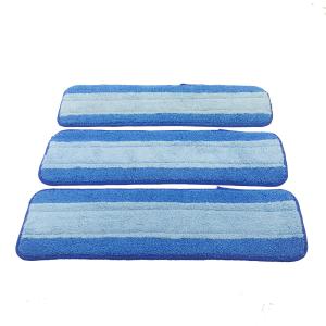 18" Blue Microfiber Sponge Inner Household Wet Mop Pad